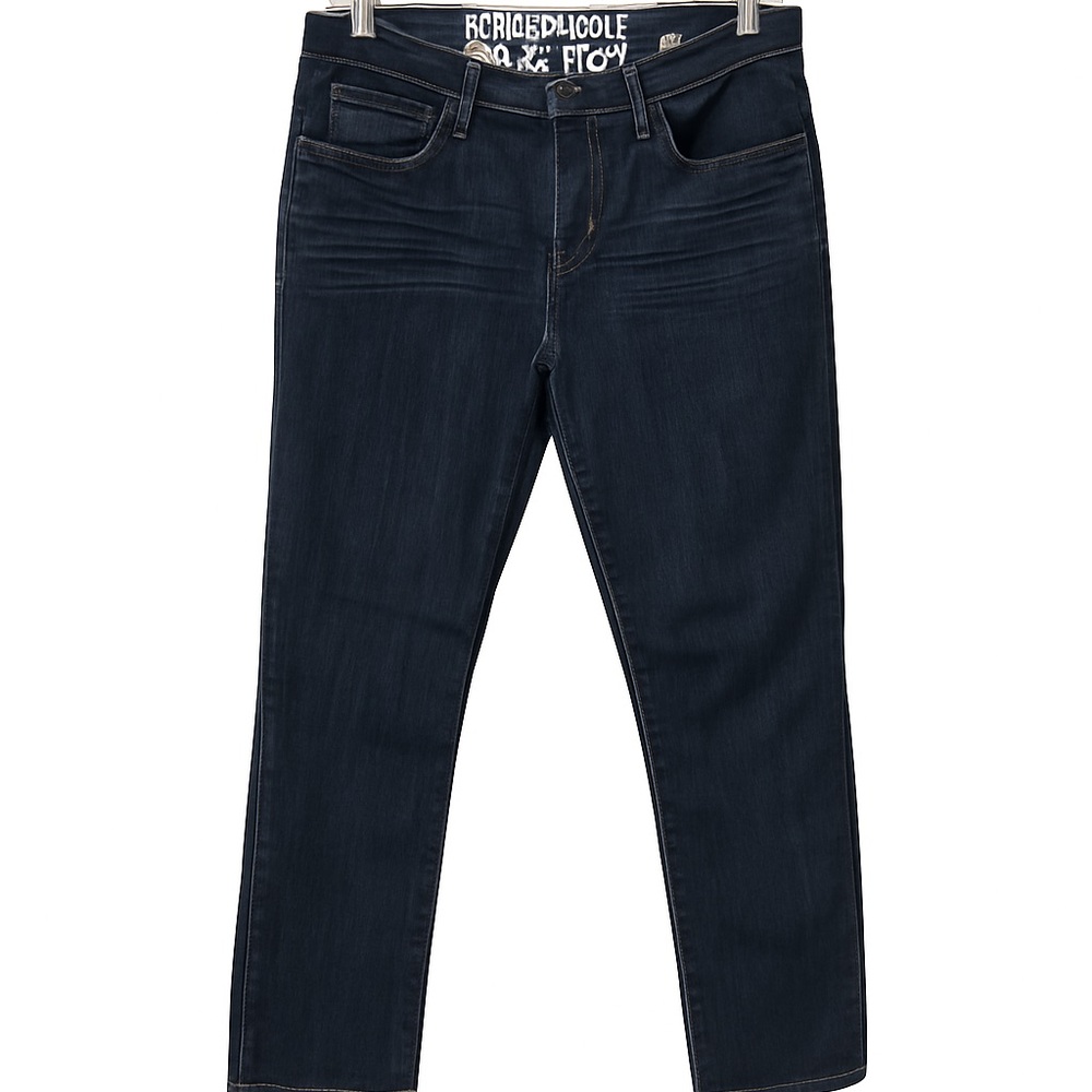 Kenneth Cole Men's Dark Blue Slim Jeans